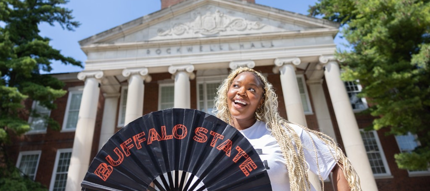 Jay and Buffalo State Fan